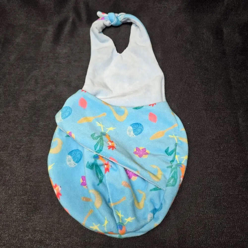 Disney Parks Mona Babies Angel Stuffed Plush In a Pouch Replacement Swaddle